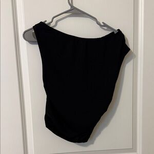 Black Off-Shoulder Top